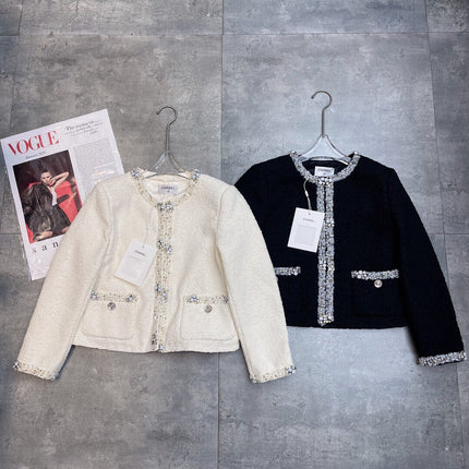 CHANEL 25S EMBELLISHED TWEED JACKET 395