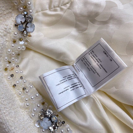 CHANEL 25S EMBELLISHED TWEED JACKET 395
