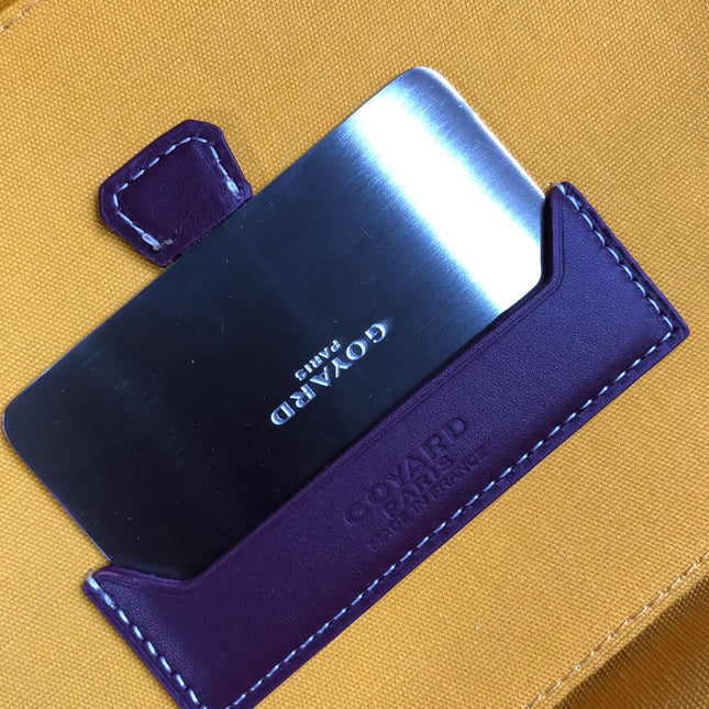 MUSE VANITY CASE 20 IN WINE RED GOYARDINE CANVAS