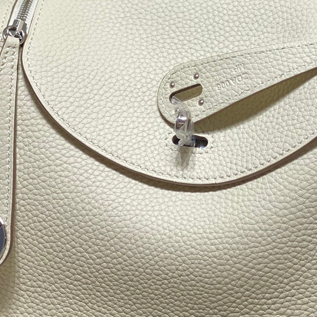 HM LINDY 26 BAG WHITE CALFSKIN