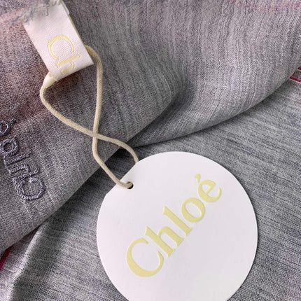 SCARF 200 CM IN SMOKE GRAY CASHMERE 386537