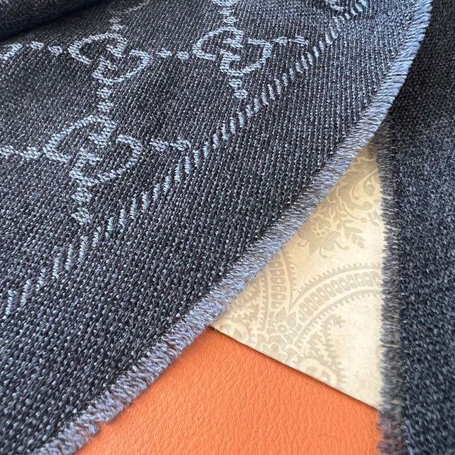 GUCCI 25S SCARF 180 IN WOOL 644858