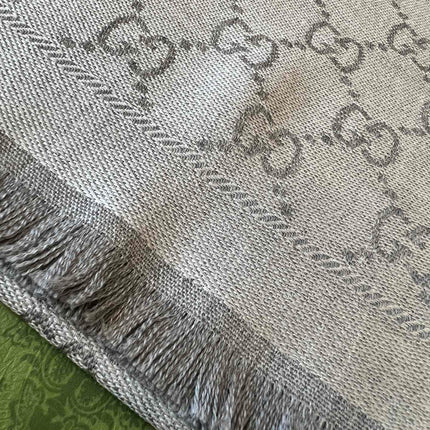 GUCCI 25S SCARF 180 IN WOOL 644856
