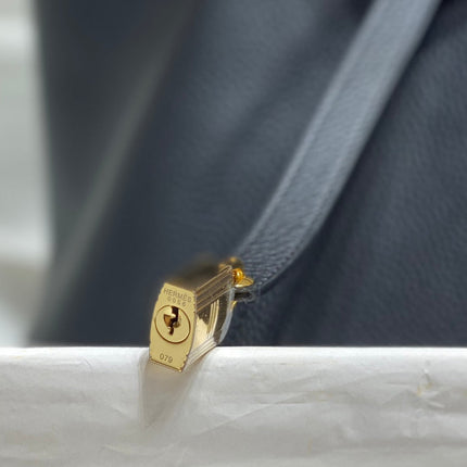 picotin lock 22 black togo ghw