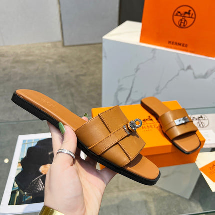 Giulia Sandal Tan Calfskin