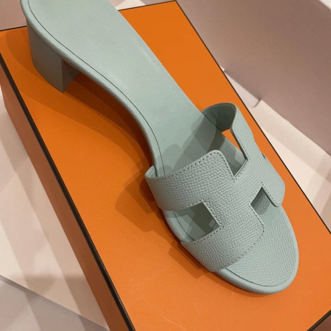 Oasis Sandal Epsom Calfskin ICE