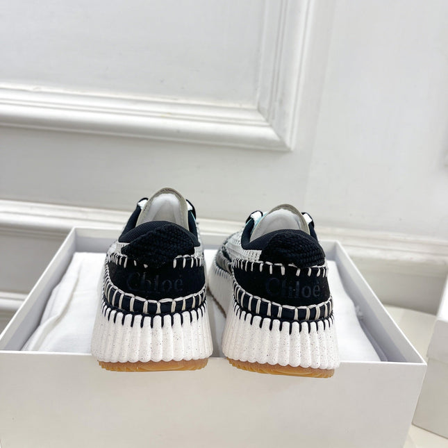 NAMA SNEAKER IN BLACK MIX COLORFUL SPECIAL FABRIC