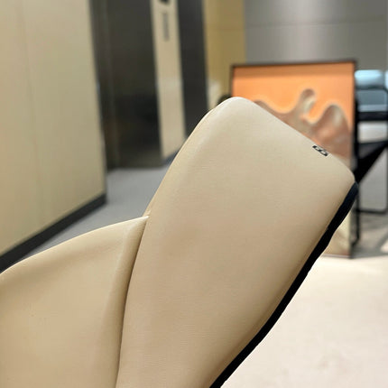 WEDGE SANDALS IN BEIGE SOFT LAMBSKIN