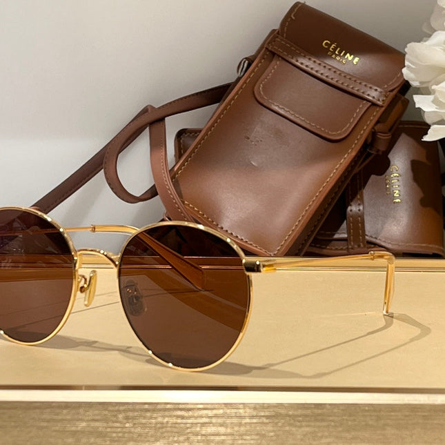 SUNGLASS CL40100 IN METAL MINERAL GLASS LENSES