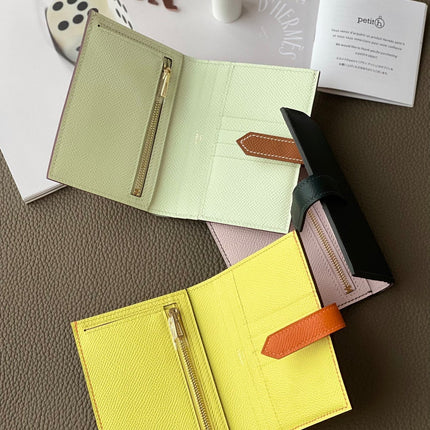 HM MINI BEARN WALLET 10.5 EPSOM