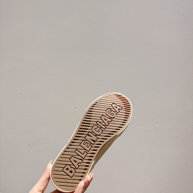 BALENCIAGA 25S SNEAKER IN BLACK CANVAS