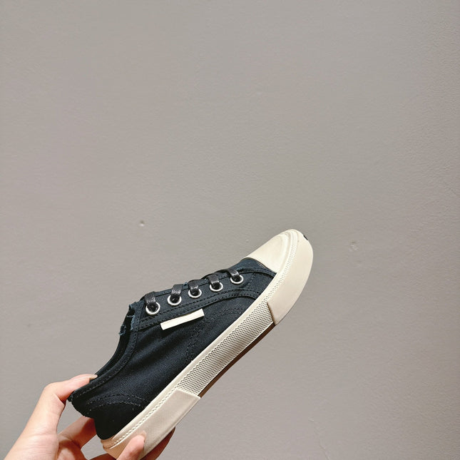 BALENCIAGA 25S SNEAKER IN BLACK CANVAS