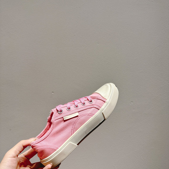 BALENCIAGA 25S SNEAKER IN PINK CANVAS
