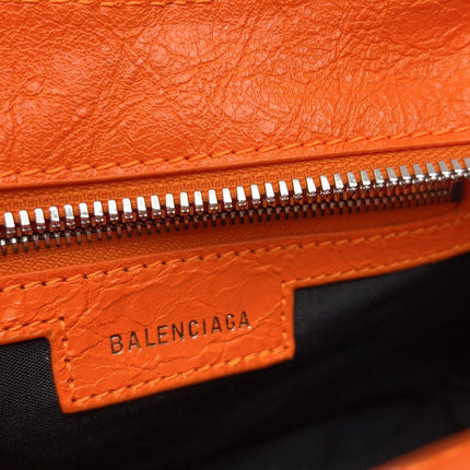 NEO CAGOLE 26 IN ORANGE LAMBSKIN