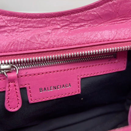 NEO CAGOLE 26 IN DEEP PINK LAMBSKIN