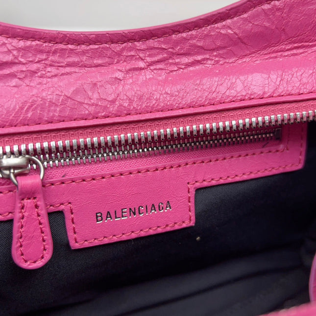 NEO CAGOLE 26 IN DEEP PINK LAMBSKIN