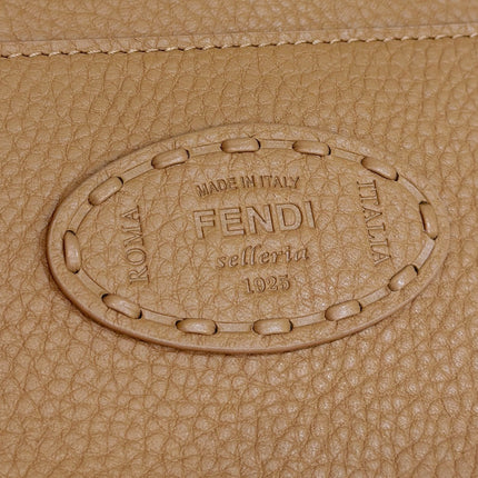 PEEKABOO ISEEU 33 IN CIDER BROWN GRAINED CALFSKIN SILVER HARDWARE