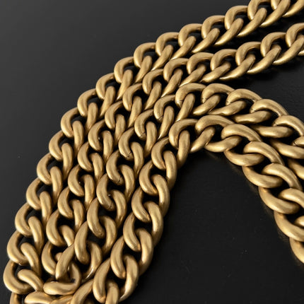 CRUSH LARGE TOTE BAG 46 IN BLACK CRUSHED CALFSKIN GOLD HARDWARE