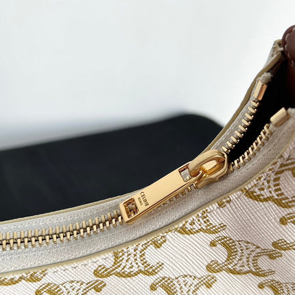 TRIOMPHE 23 COWHIDE WHITE CARO