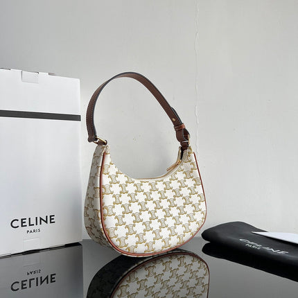 TRIOMPHE 23 COWHIDE WHITE CARO