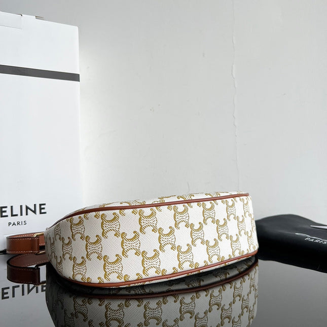 TRIOMPHE 23 COWHIDE WHITE CARO