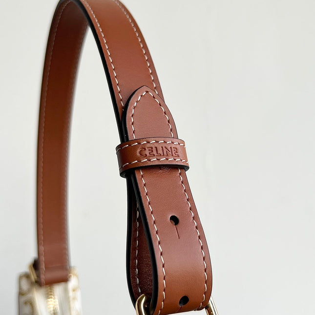 TRIOMPHE 23 COWHIDE WHITE CARO