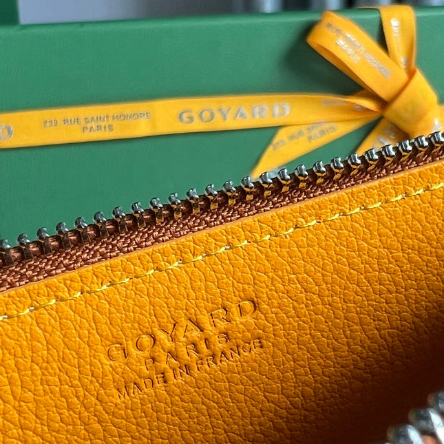 INSERT LOUISE 21 IN BROWN GOYARDINE CANVAS