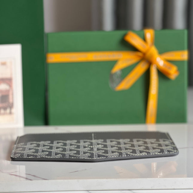 INSERT LOUISE 21 IN GREY GOYARDINE CANVAS