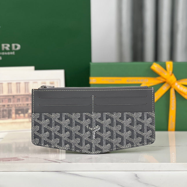 INSERT LOUISE 21 IN GREY GOYARDINE CANVAS