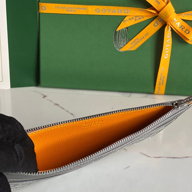 INSERT LOUISE 21 IN GREY GOYARDINE CANVAS