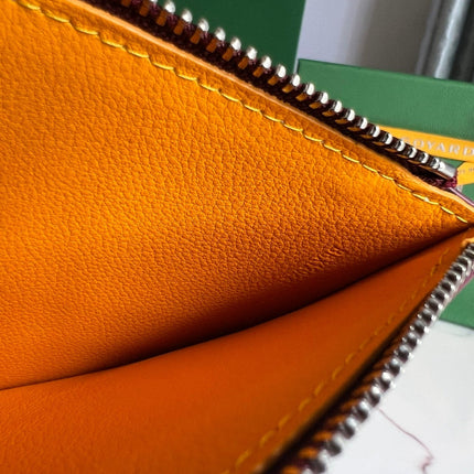 INSERT LOUISE 21 IN BURGUNDY RED GOYARDINE CANVAS