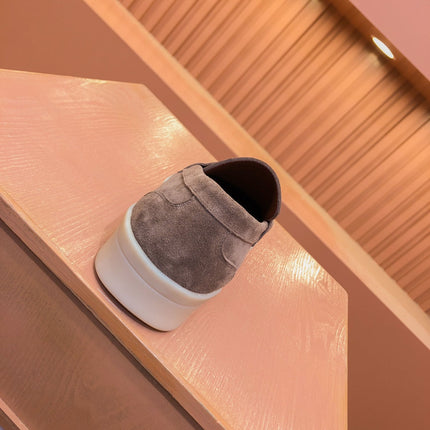 LP RETRO SUMMER WALK LOAFERS CARAMEL SUEDE