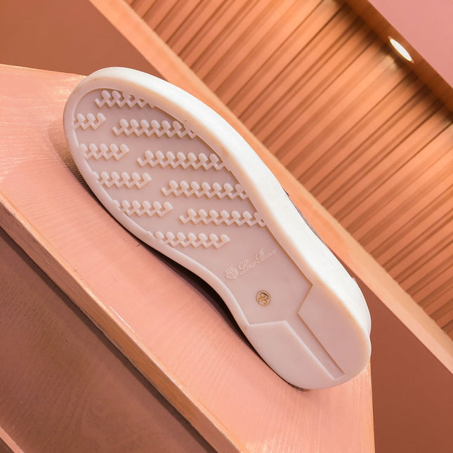 LP RETRO SUMMER WALK LOAFERS CARAMEL SUEDE