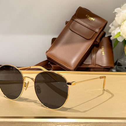 SUNGLASS CL40100 IN METAL MINERAL GLASS LENSES