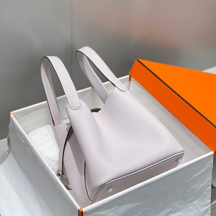 picotin lock 22 soft pink togo shw