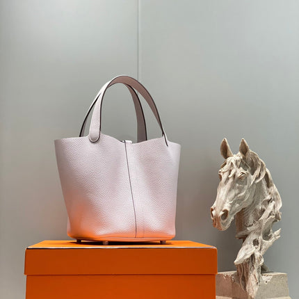 picotin lock 22 soft pink togo shw