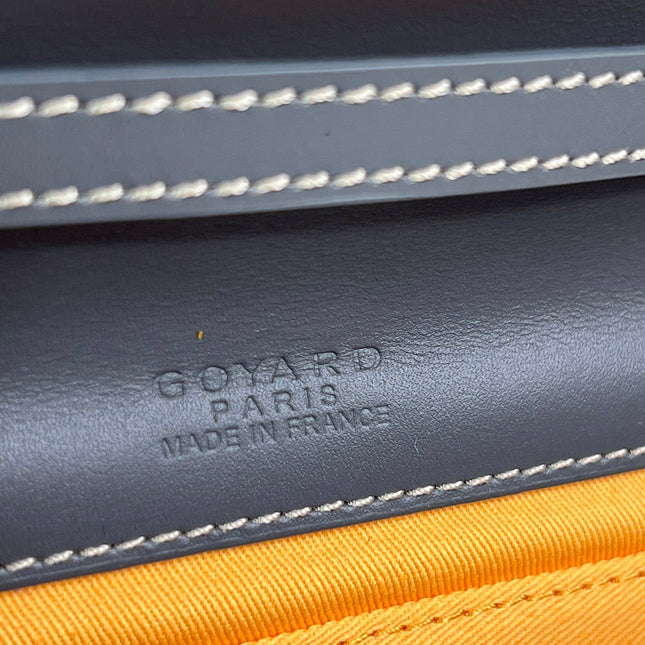 MONTE-CARLO PM CLUTCH 25 IN GRAY GOYARDINE CANVAS