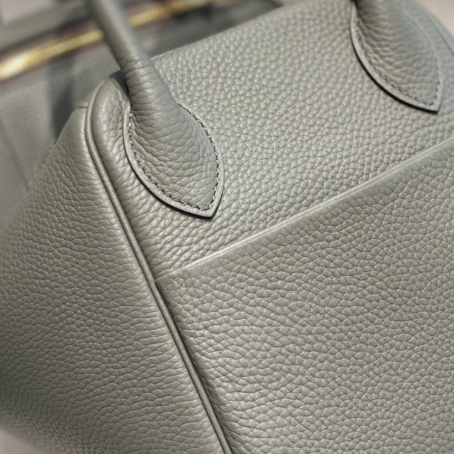 HM LINDY 30 BAG GRAY CALFSKIN