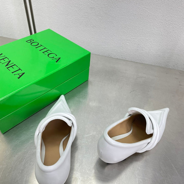 HIGH PUMP 35 MM IN WHITE CALFSKIN