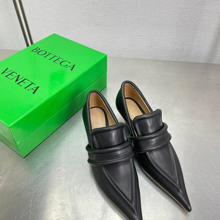 HIGH PUMP 35 MM IN BLACK CALFSKIN