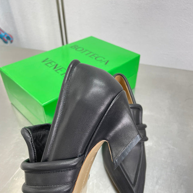 HIGH PUMP 35 MM IN BLACK CALFSKIN