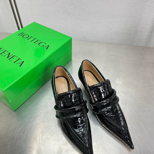 HIGH PUMP 35 MM IN BLACK PATENT CALFSKIN