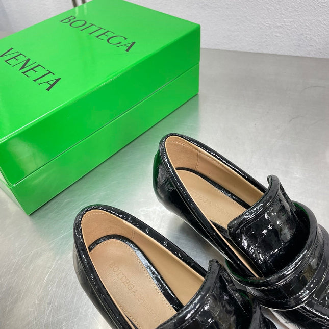 HIGH PUMP 35 MM IN BLACK PATENT CALFSKIN