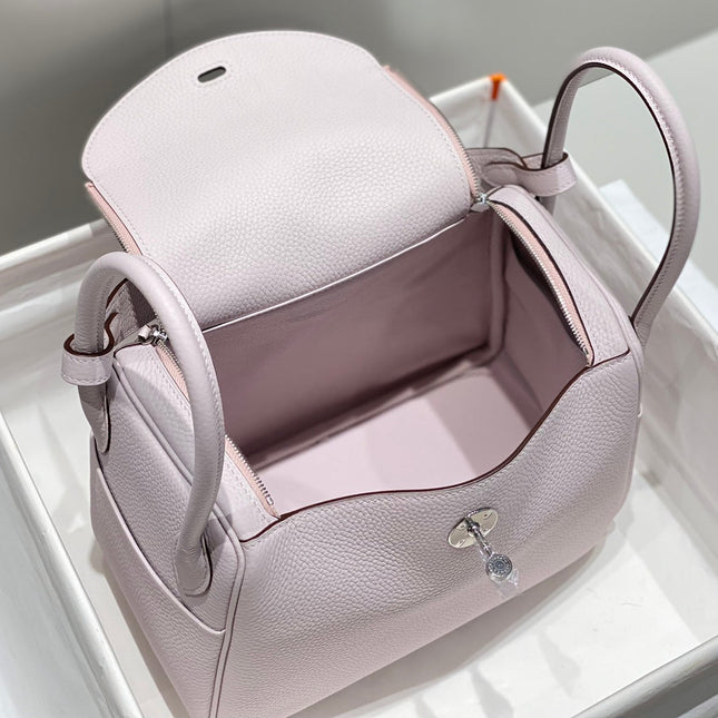 HM LINDY 26 BAG SOFT PINK CALFSKIN