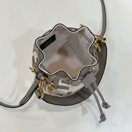 MON TRESOR 18 WITH FF MOTIF IN MULTICOLOR JACQUARD FABRIC