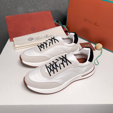 LP WEEKEND WALK SNEAKERS WHITE SUEDE