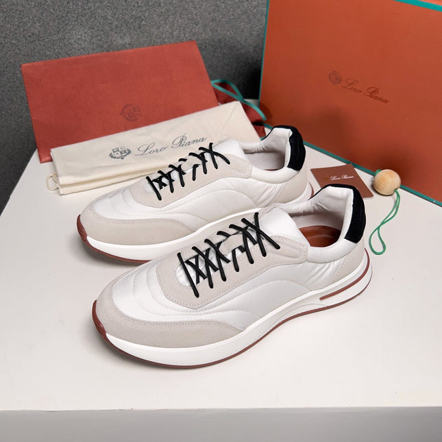 LP WEEKEND WALK SNEAKERS WHITE SUEDE