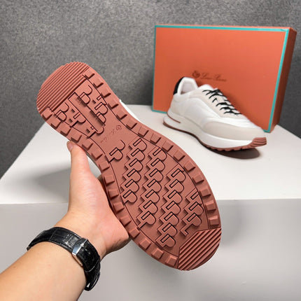 LP WEEKEND WALK SNEAKERS WHITE SUEDE