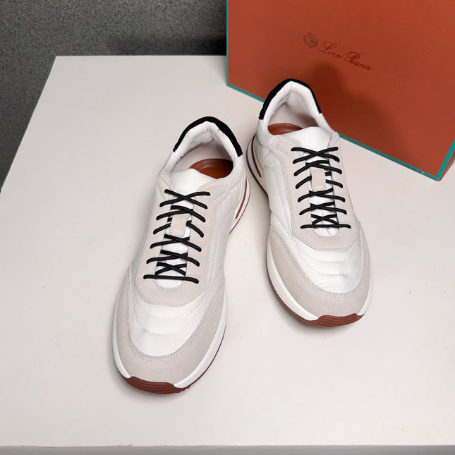 LP WEEKEND WALK SNEAKERS WHITE SUEDE