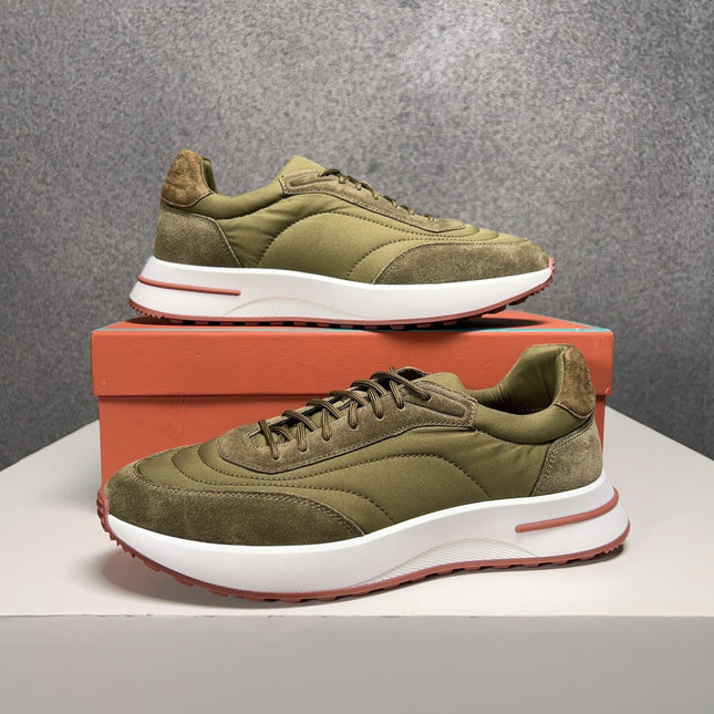 LP WEEKEND WALK SNEAKERS OLIVE SUEDE
